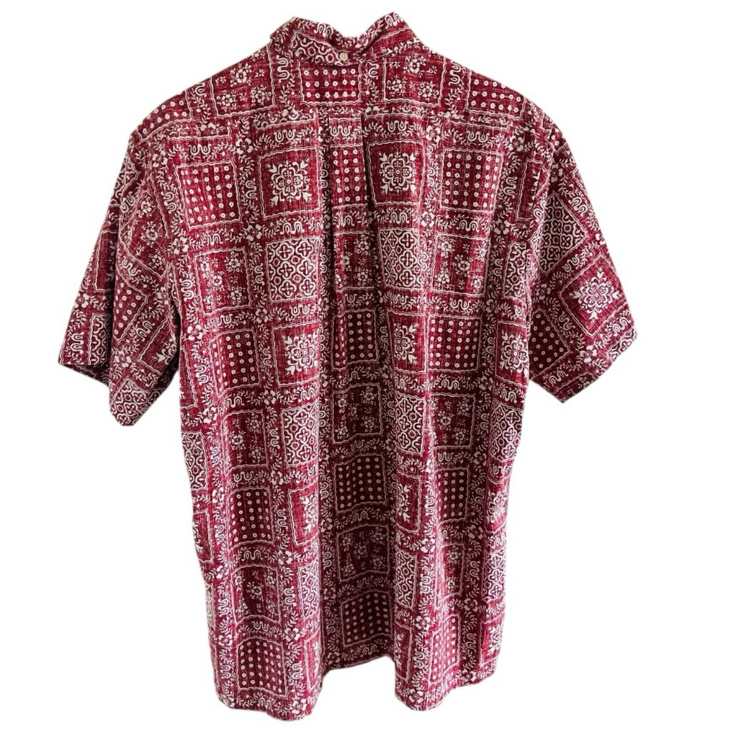 Reyn Spooner 50th Anniversary Short Sleeve Hawaiian Traditions Shirt