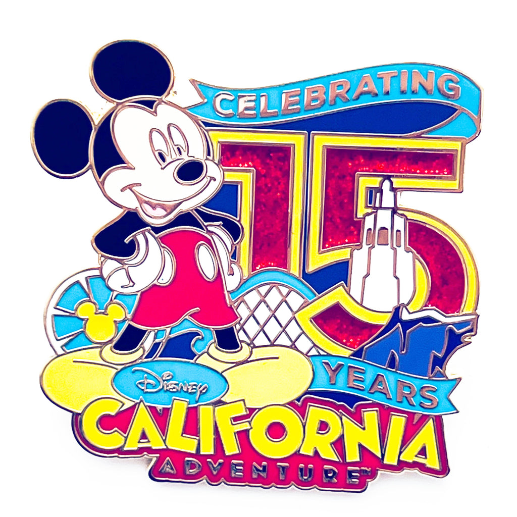 Disney Cast Exclusive Celebrating 15 Years California Adventure Pin
