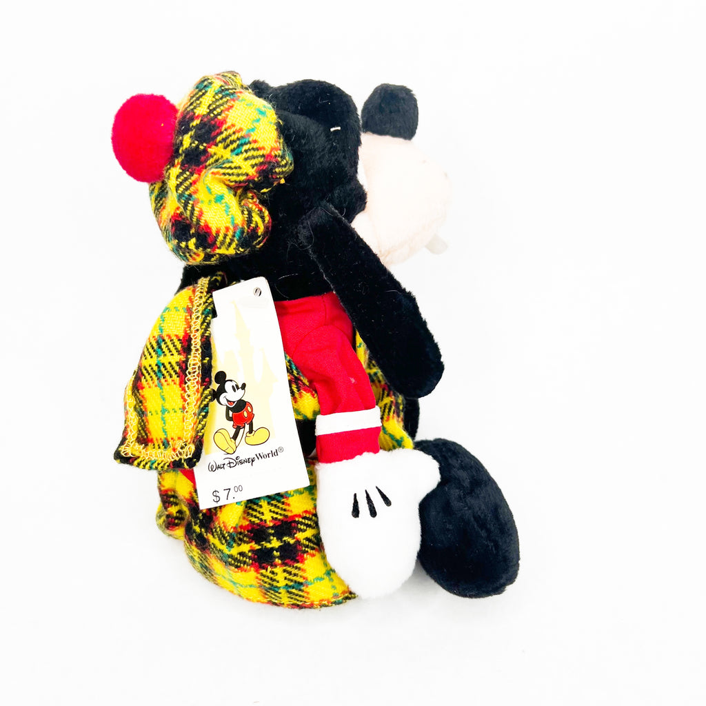 Disney Store Scottish Goofy Bean Bag Plush