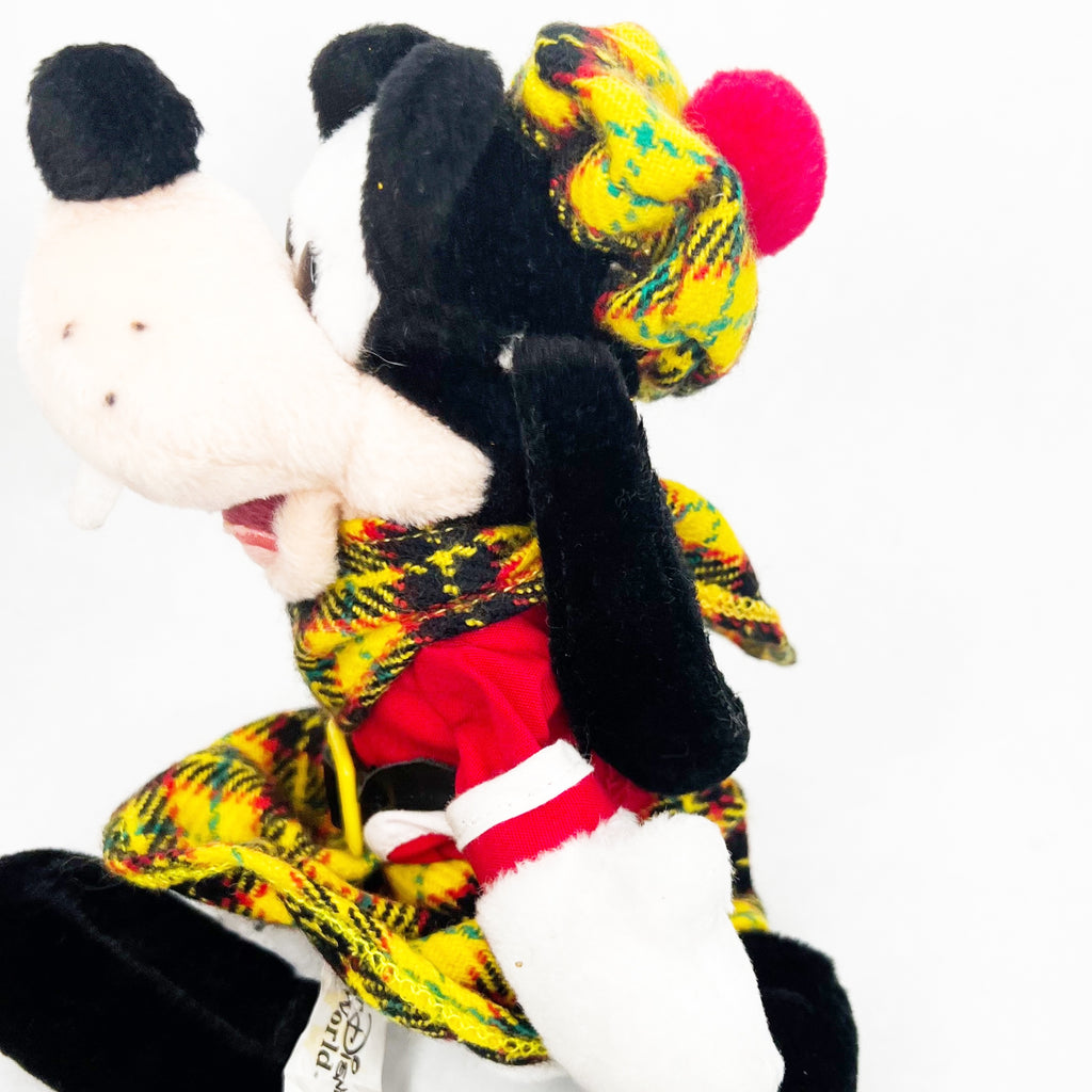 Disney Store Scottish Goofy Bean Bag Plush
