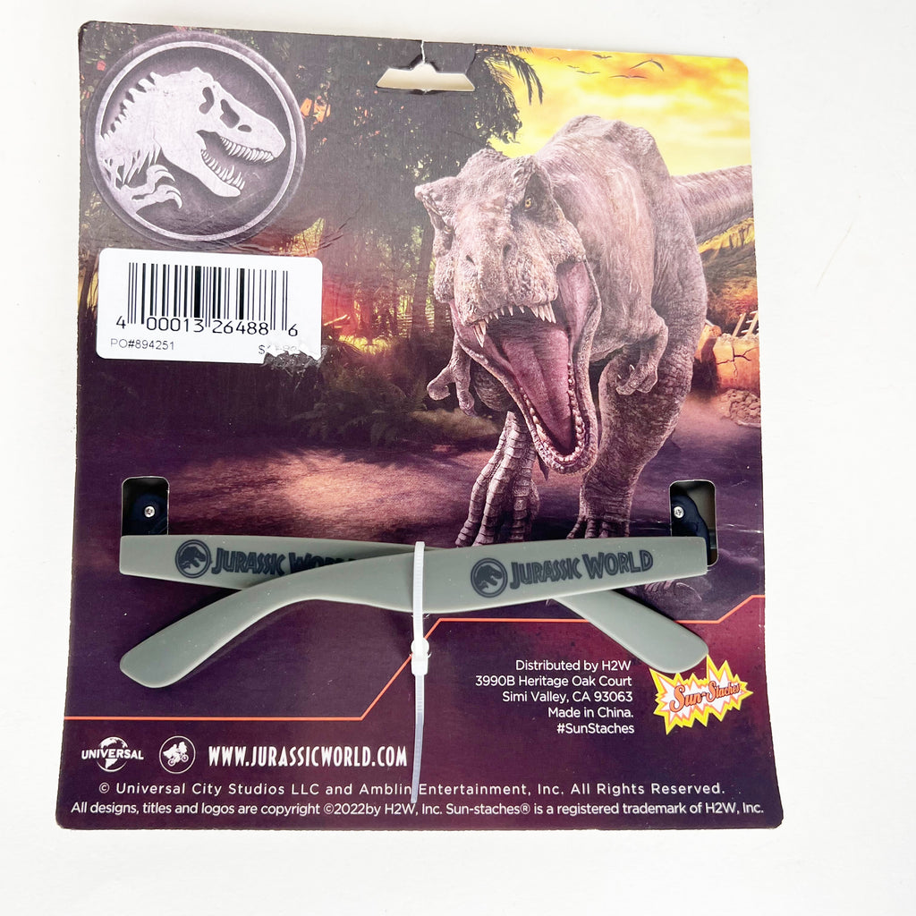 Jurassic World Universal Studios UV Protection Dinosaur Sunglasses