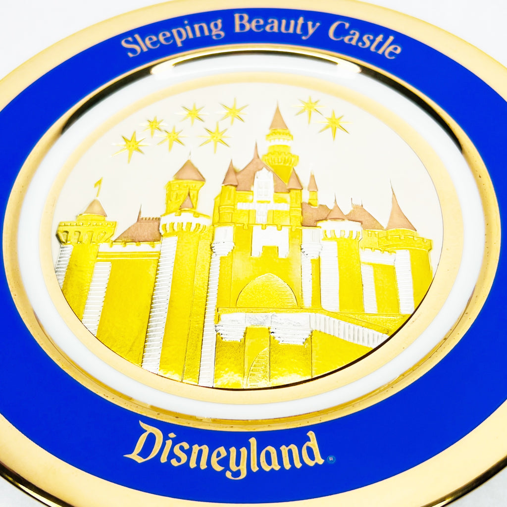 Disneyland Sleeping Beauty Castle 9” Collectors Plate