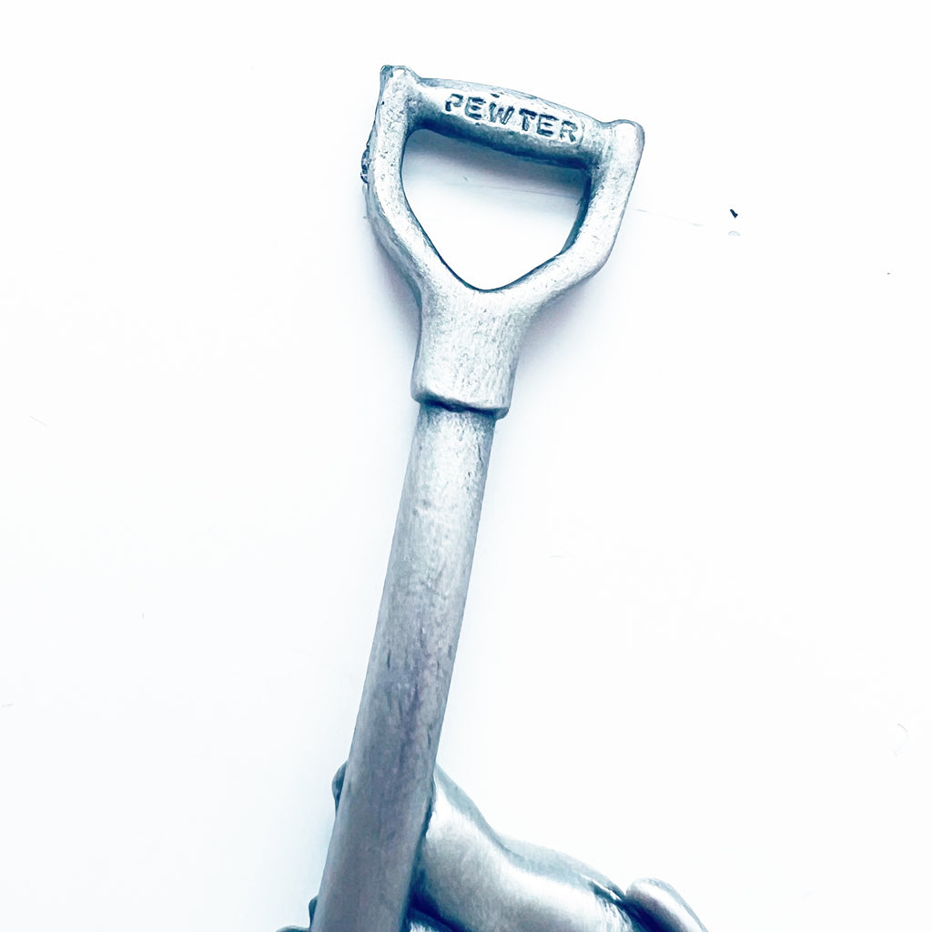 Disney Walt Disney Company Donald Duck Pewter 4”Tall Spoon Shovel Collectible