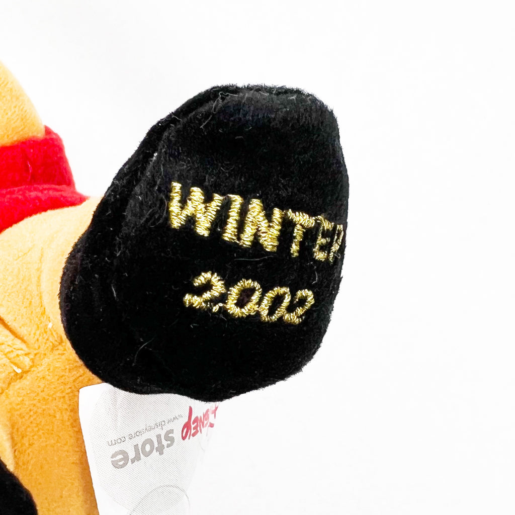 Disney Store Winter 2002 Winnie the Pooh Mini Bean Bag Plush