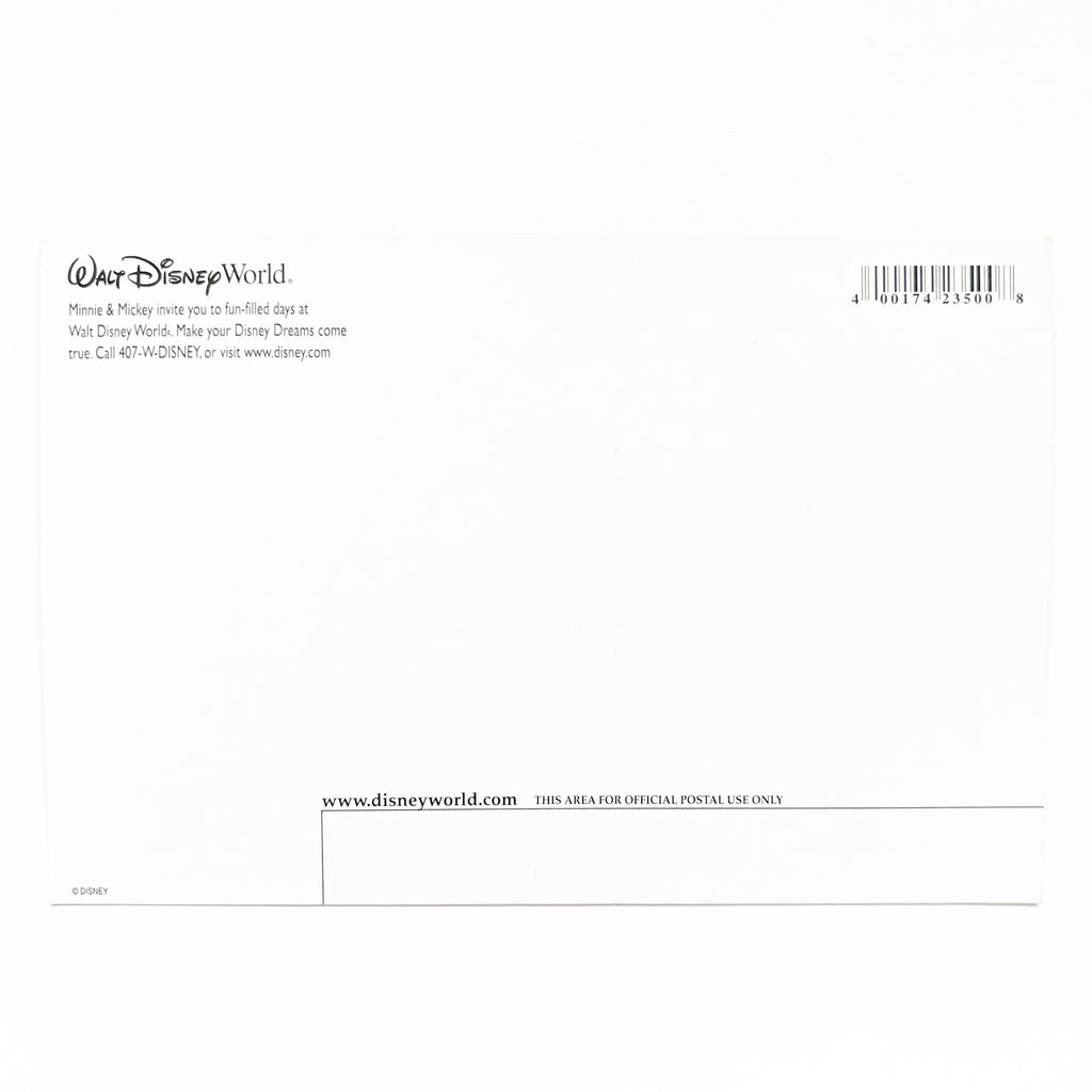 Walt Disney World Minnie and Mickey Postcard