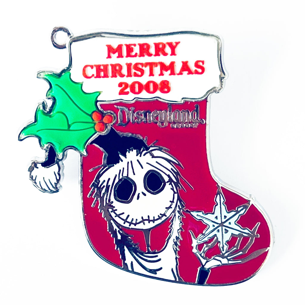 Disney Nightmare Before Christmas 2008 Stocking Jack Skellington Limited Edition 1000 Pin