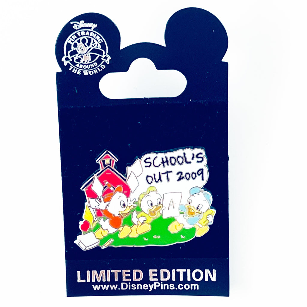 Disney School’s Out 2009 Nephews Huey Dewey Louie Limited Edition 1500 Pin