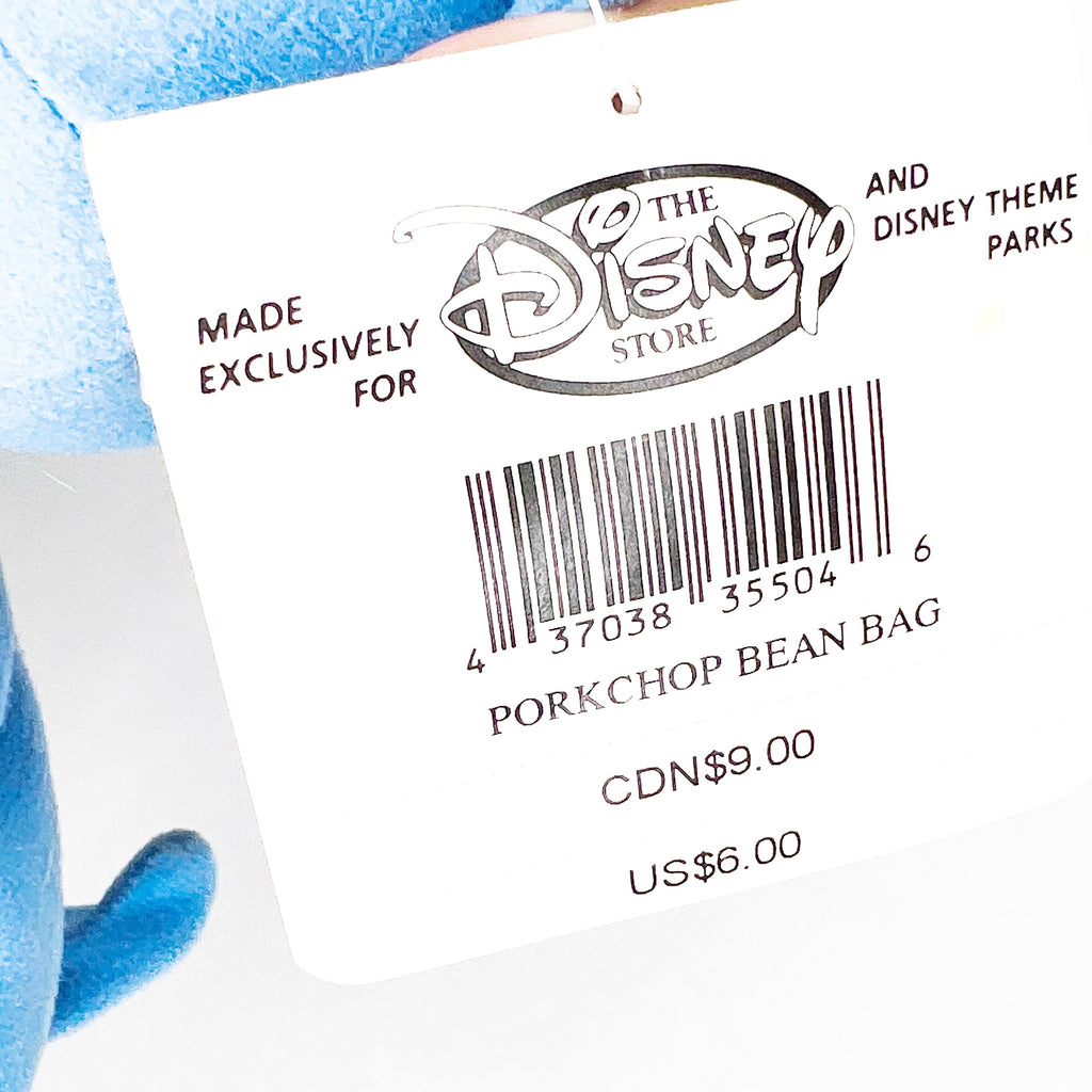 Disney Store Doug Porkchop Bean Bag Plush