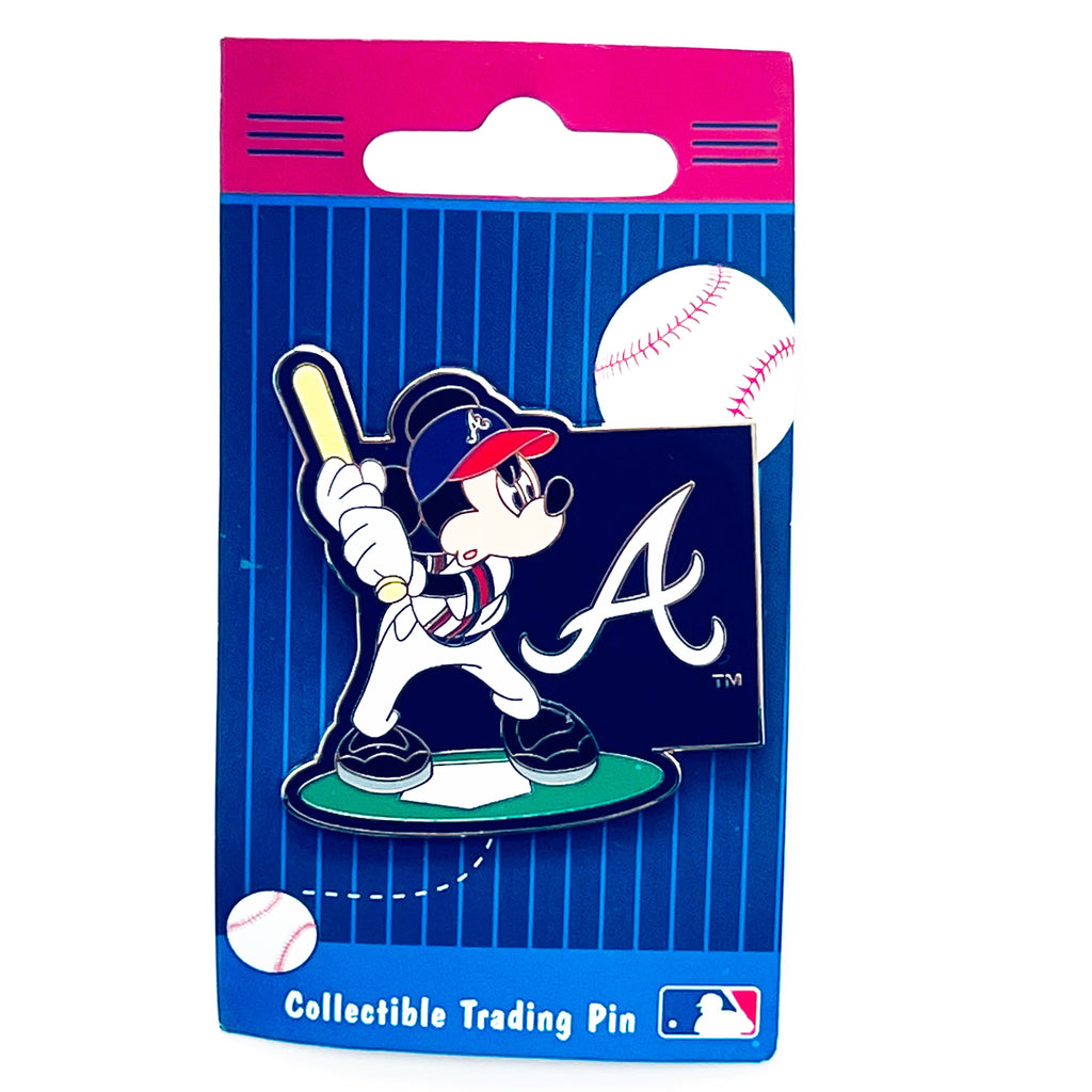 Disney World Major League Baseball Atlanta Braves Mickey Mouse MLB Pin