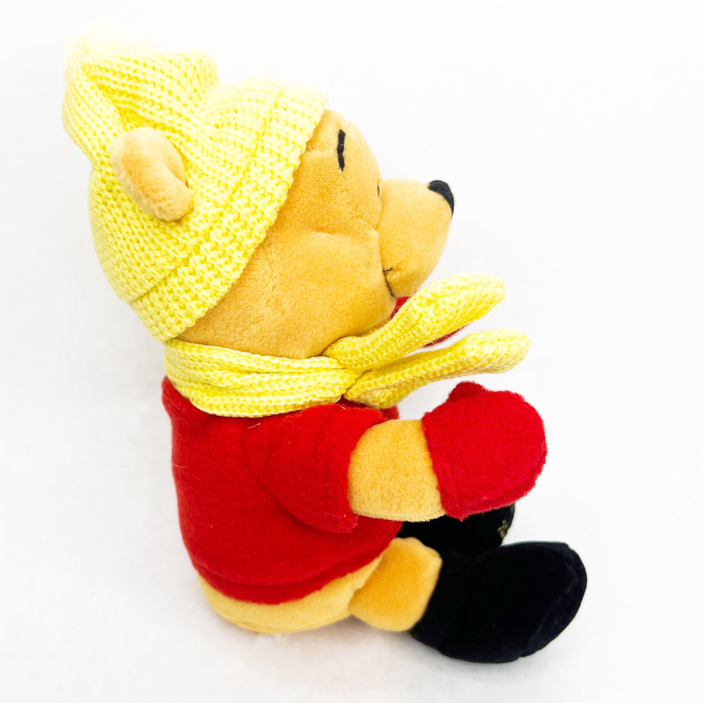Disney Store Winter 2002 Winnie the Pooh Mini Bean Bag Plush