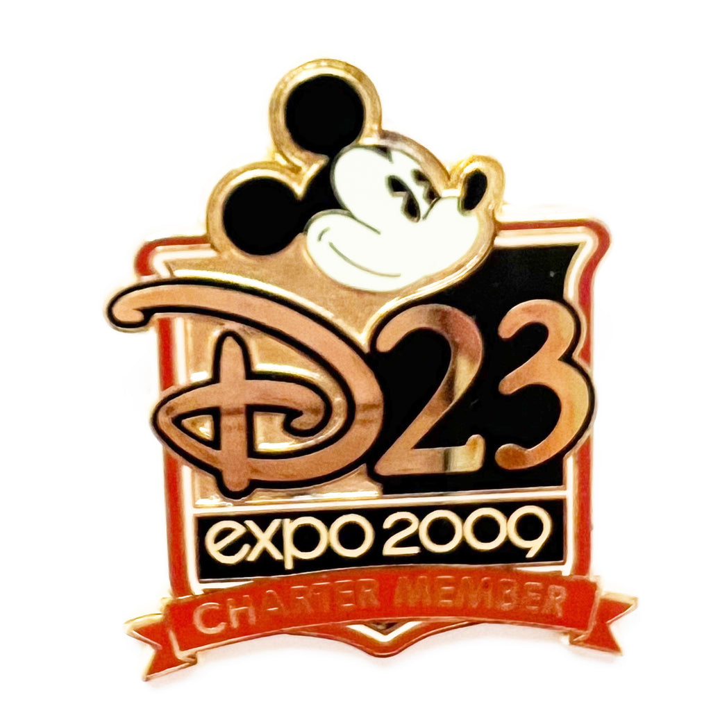 Disney D23 Expo Charter Member Mickey Limited Release Pin