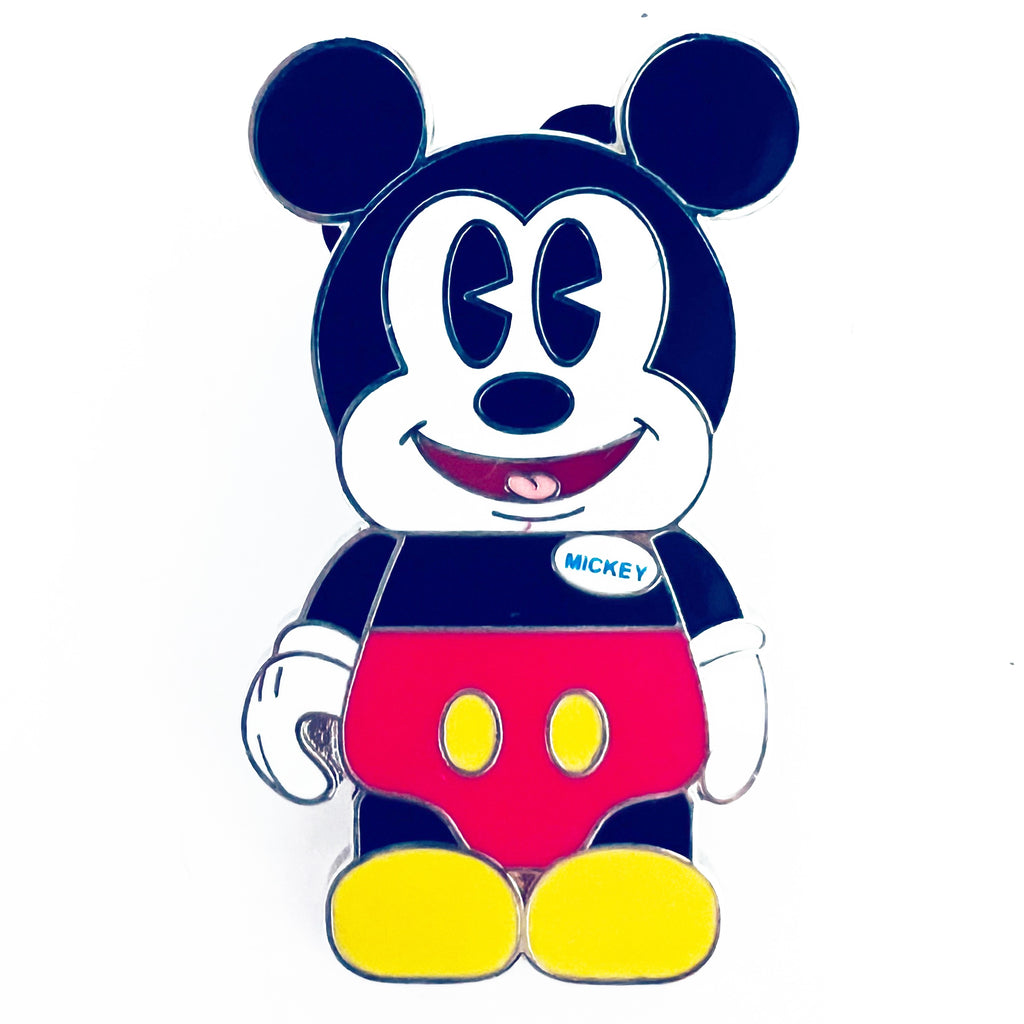Disney 2010 Mickey Mouse Pie Eyed Vinylmation Cast Member Exclusive Pin