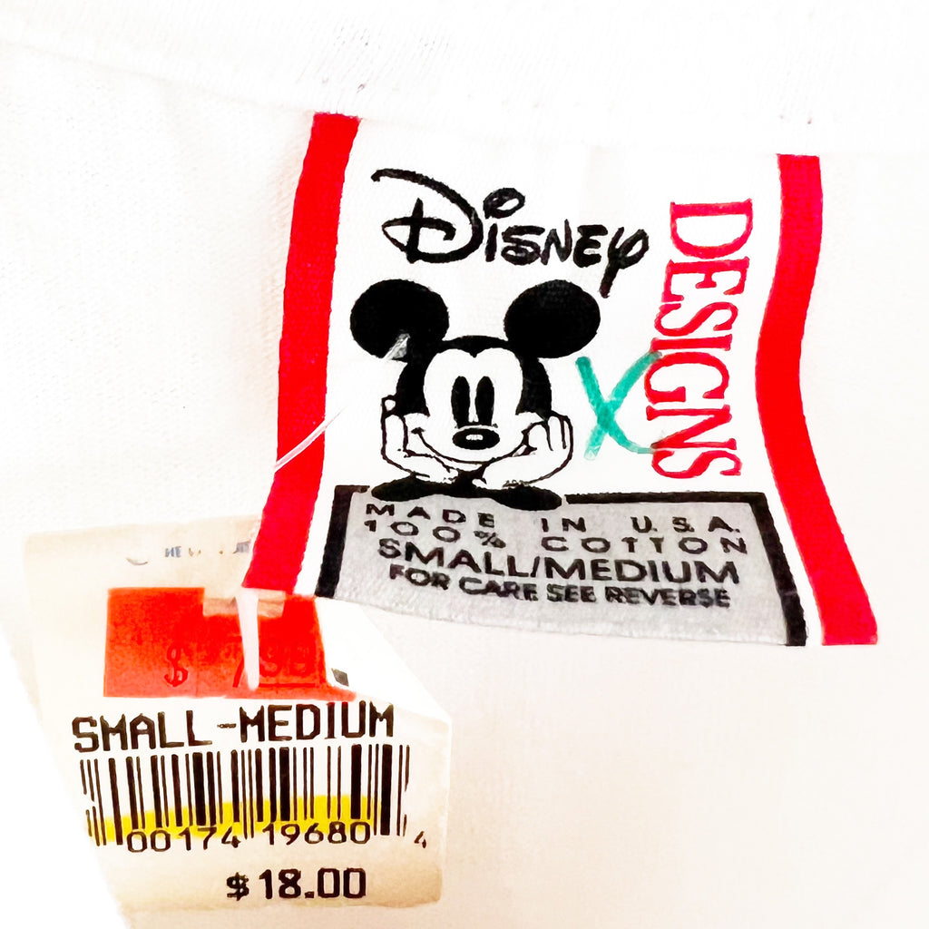 Vintage 90’s 1995 Grad Night Disney Designs Mickey Mouse Embroidered Graphic Graduation Shirt