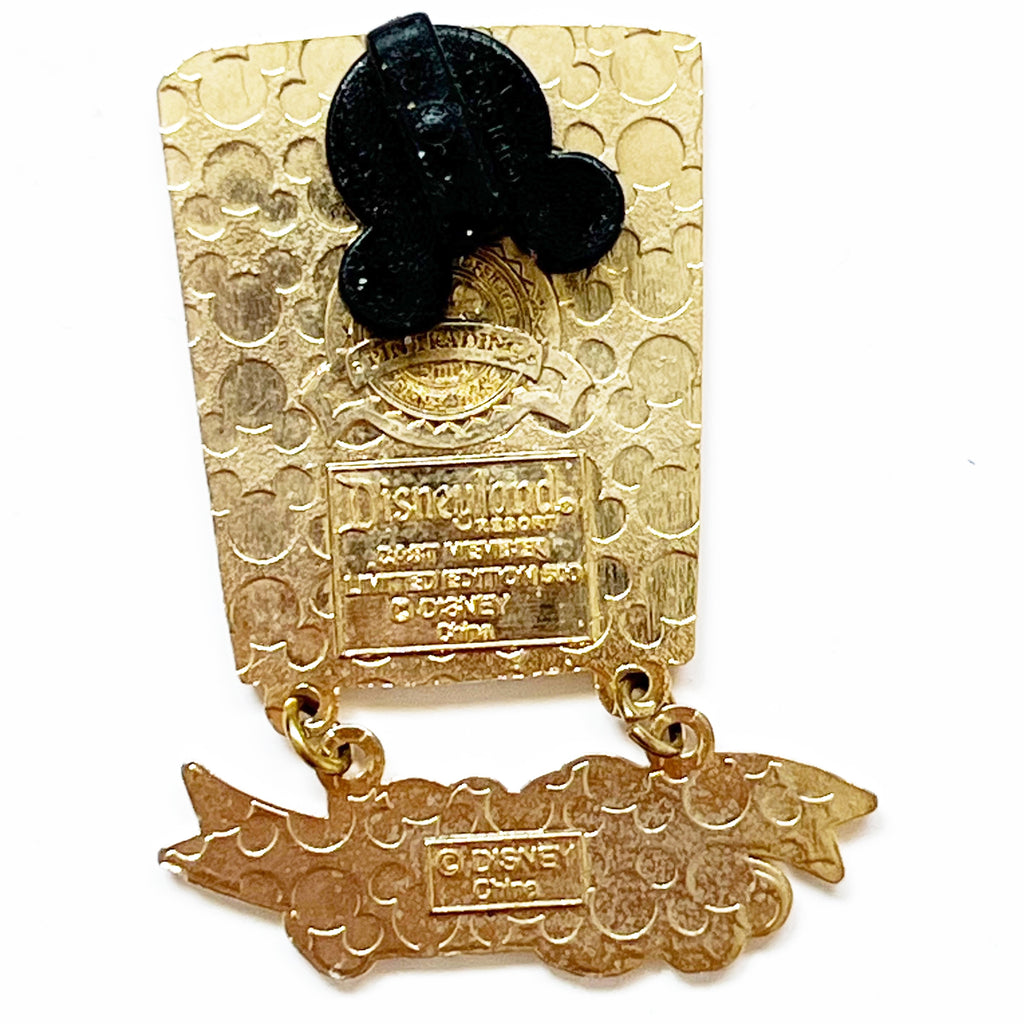 Disneyland Line DLR Celebrating 40 Years of the Line 40th Anniversary Dangle Pin