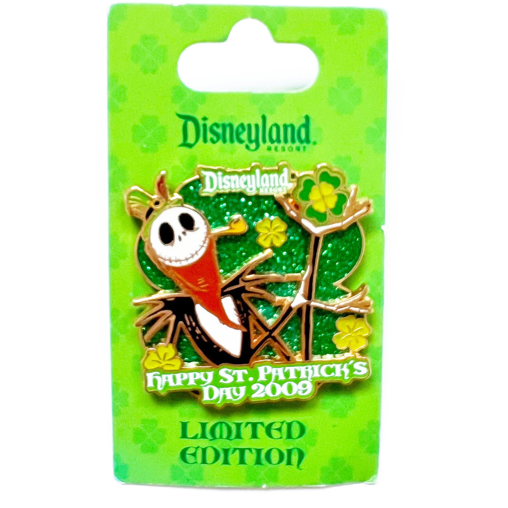 Disneyland Nightmare Happy St. Patrick's Day Jack Skellington LE 1000 Pin
