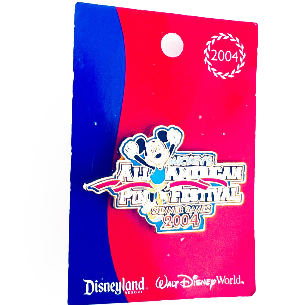 Disney Mickey's All American Pin Festival Summer Games 2004 Pin