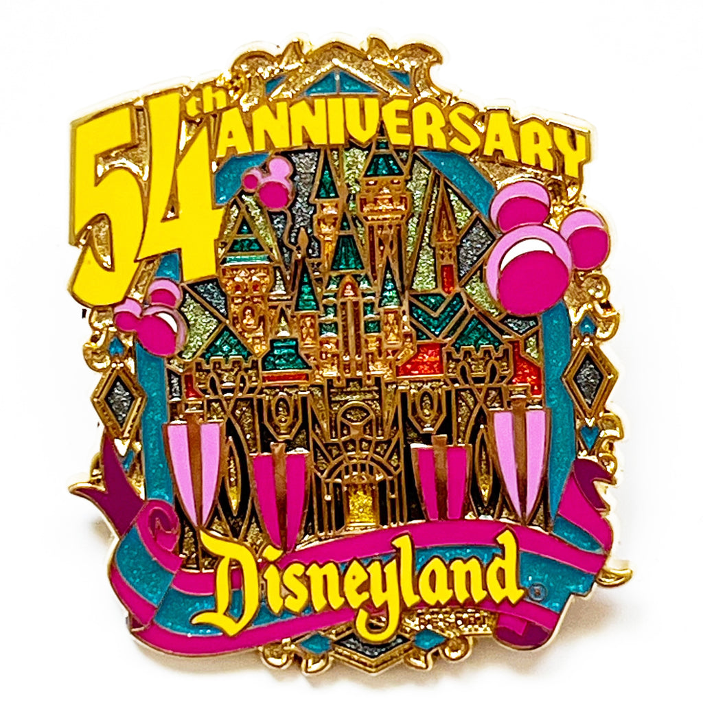 Disney DLR Cast Member Disneyland 54th Anniversary LE 750 Pin