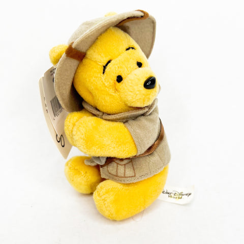 Walt Disney World Winnie the Pooh Safari Hat Mini Plush