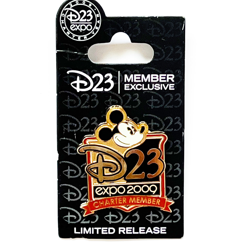 Disney D23 Expo Charter Member Mickey Limited Release Pin