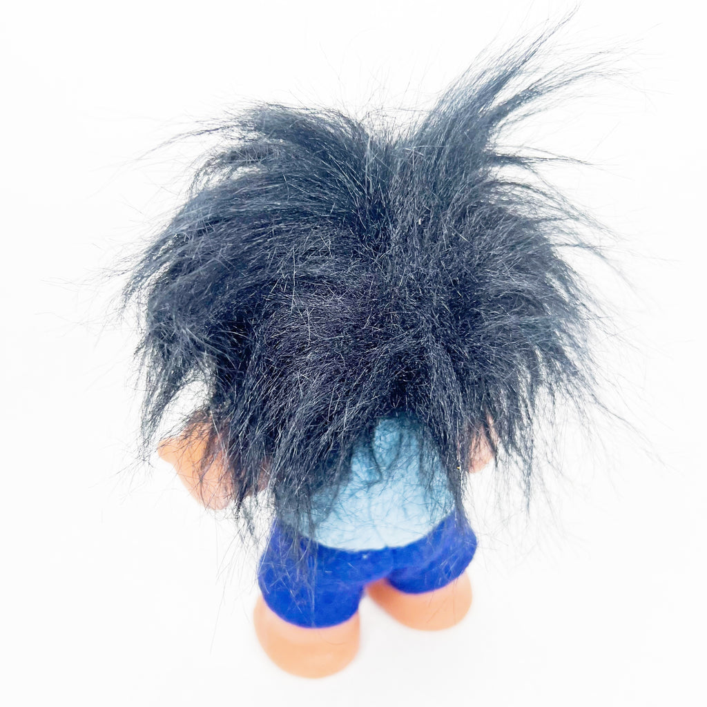 Vintage Thomas Dam Troll Doll Original 1988 Marked DAM Made in Denmark