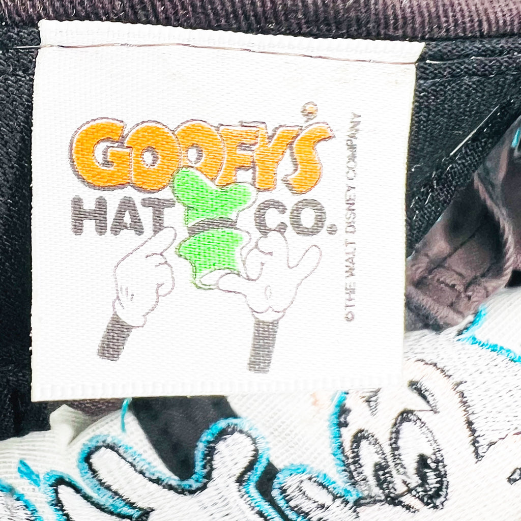 Vintage 1995 Disneyland Mickey Embroidered Graphic Snap Back The Happiest New Year Hat