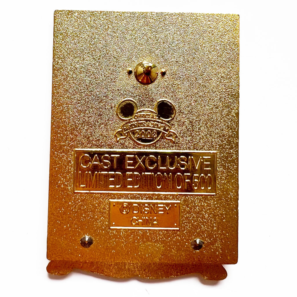 Disney Cast Exclusive Disneyland Train Station Stained Glass Limited Edition 500 Pin