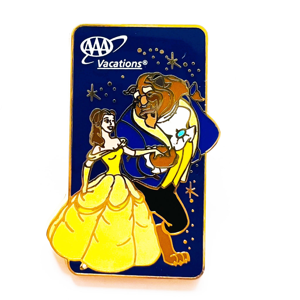 Disney AAA Vacations 2004 Beauty and the Beast Pin