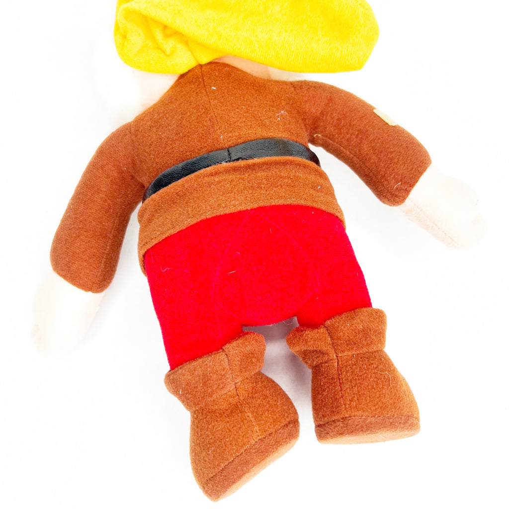 Vintage Disney Plush Snow White Seven Dwarfs Plush Happy Standing Stuffed Doll