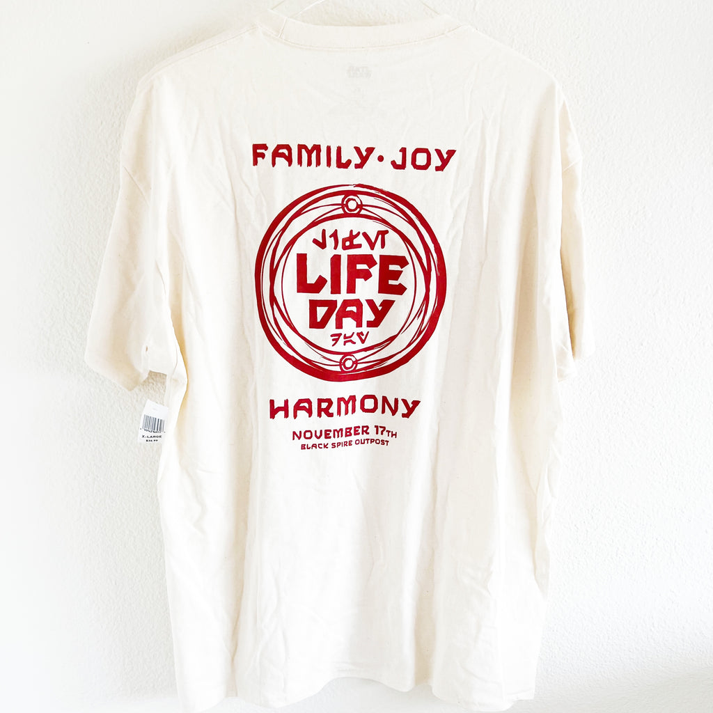 Disney Star Wars Family Joy Life Day Harmony Chewbacca Shirt