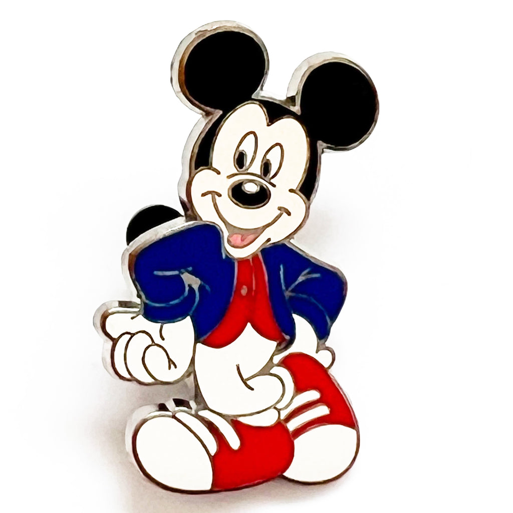 Disney Mickey Mouse Jock Varsity Wear Pin