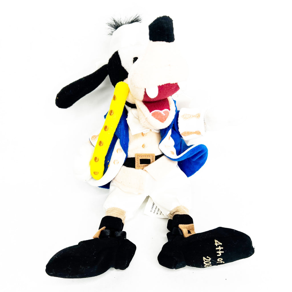 Walt Disney World Goofy 4th of July 2001 Beanie Plush