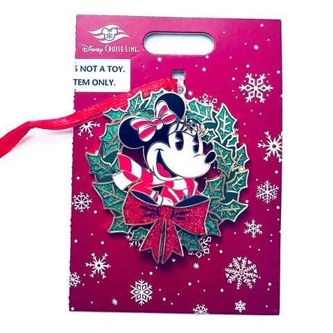 Disney Cruise Line Sailor Minnie Mouse Holiday Ornament