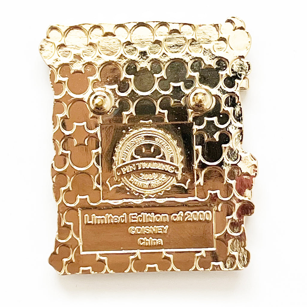 Disney Happy Holidays Tinker Bell 2009 Frosted Windows Hinge LE 2000 Pin