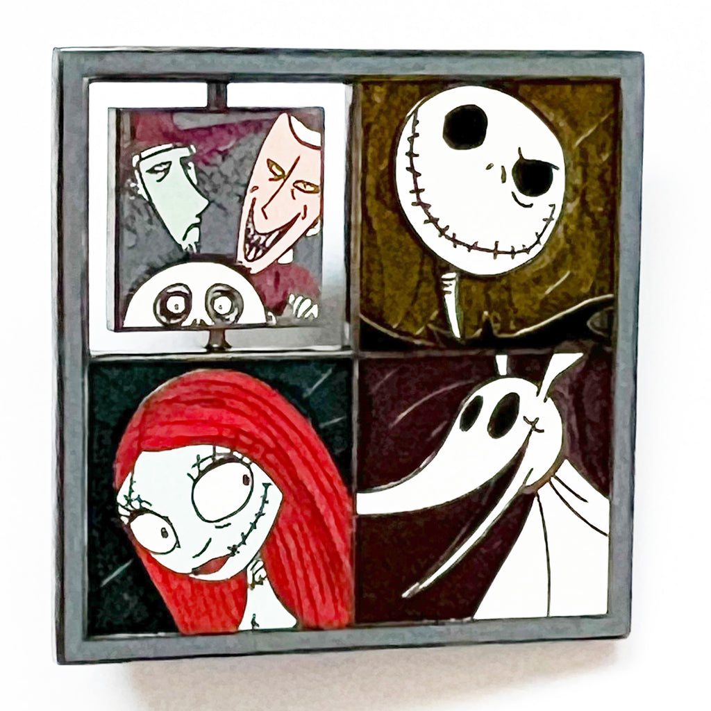 Disney Cast Exclusive Pin 15th Nightmare Before Christmas Jack Sally LE 1000 Pin