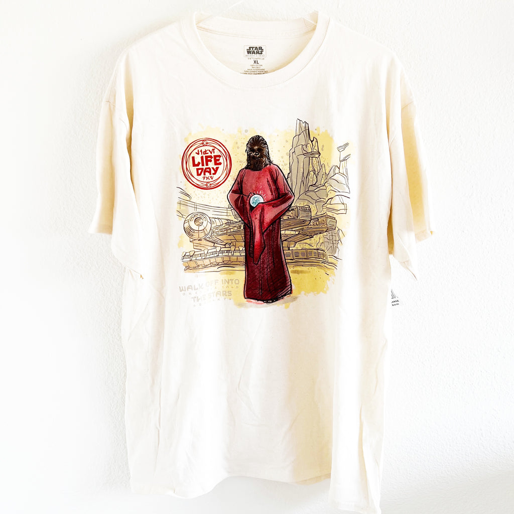 Disney Star Wars Family Joy Life Day Harmony Chewbacca Shirt