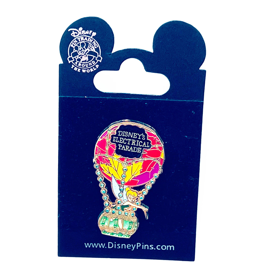 Disney Electrical Parade Tinker Bell Riding In Hot Air Balloon Jeweled Pin