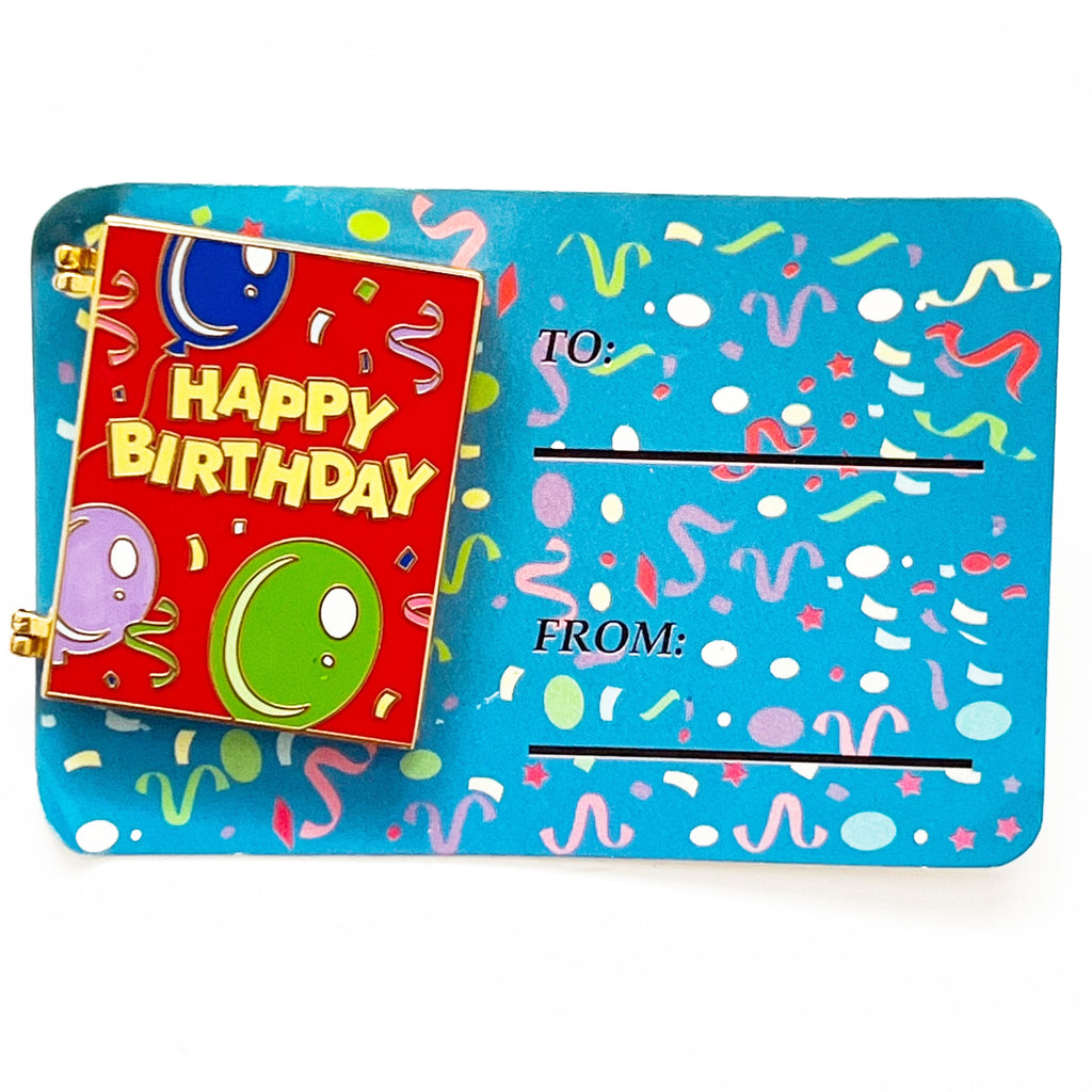 Disney Cast Exclusive Happy Birthday Donald Goofy Mickey Hinged Pin