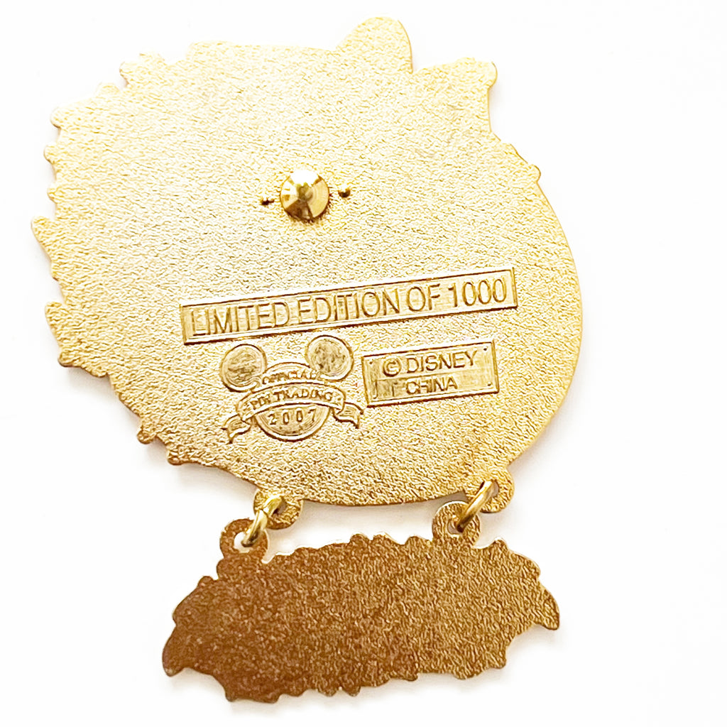 Disney Tinker Bell Flower December 2007 Holly Good Wishes Limited Edition 1000 Pin