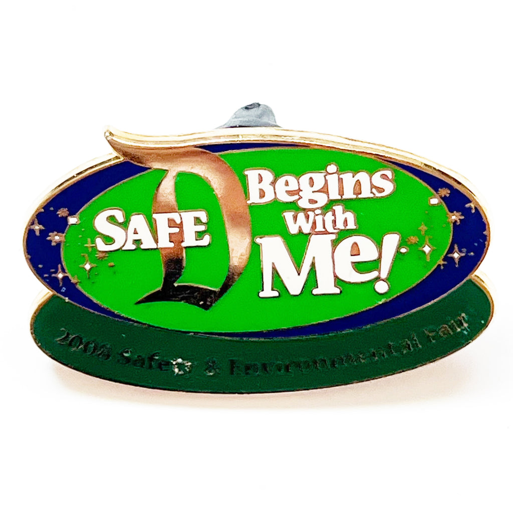 Disney Safe D Begins With Me Safety Celebration Pin