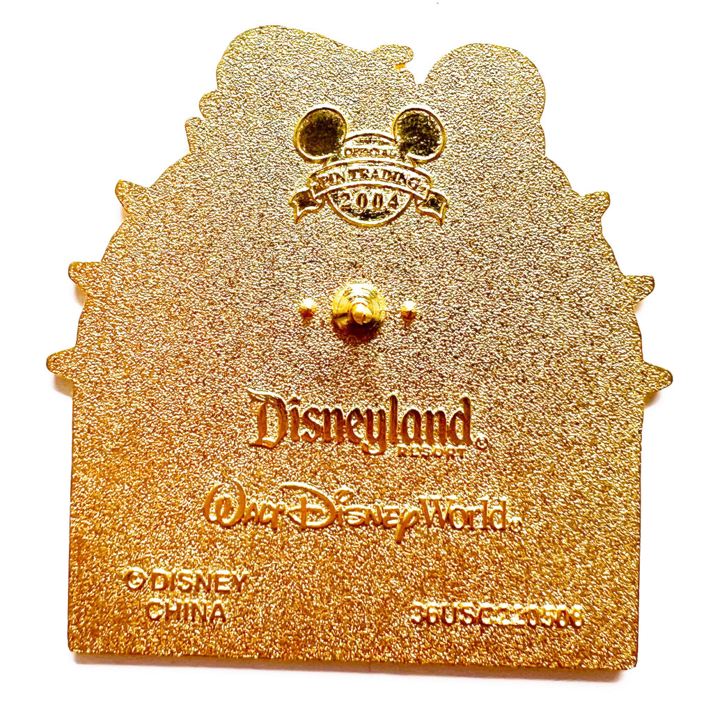 Disney WDW Mickey Mouse Olympics 2004 USA Torch Medal Pin