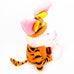 Disney Store Winnie The Pooh Piglet As Tigger Stuffed Animal Plush