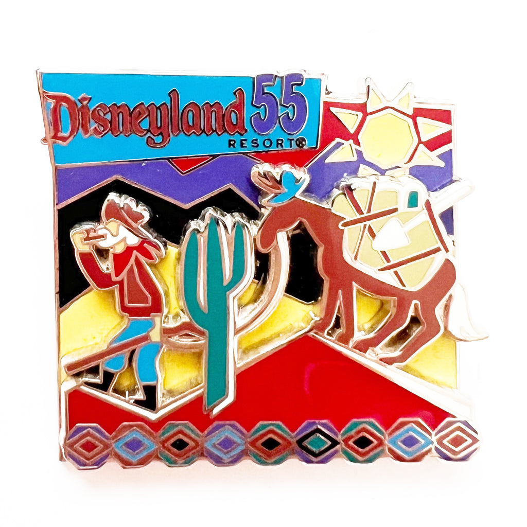 Disneyland 55th Anniversary Cast Exclusive Retro Pack Mules Limited Edition Pin