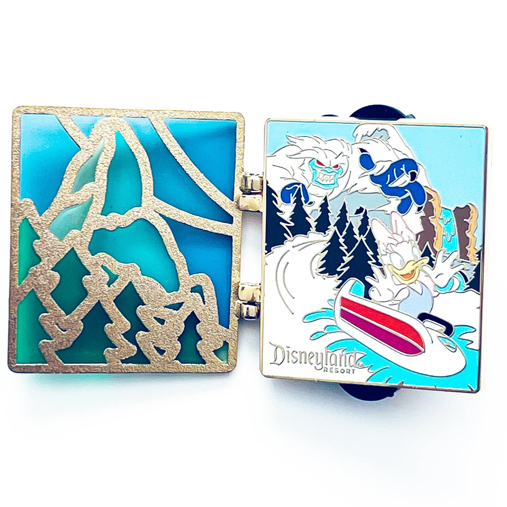 Disney Stained Glass Cast Exclusive Attractions Collection Matterhorn Limited Edition 750 Pin