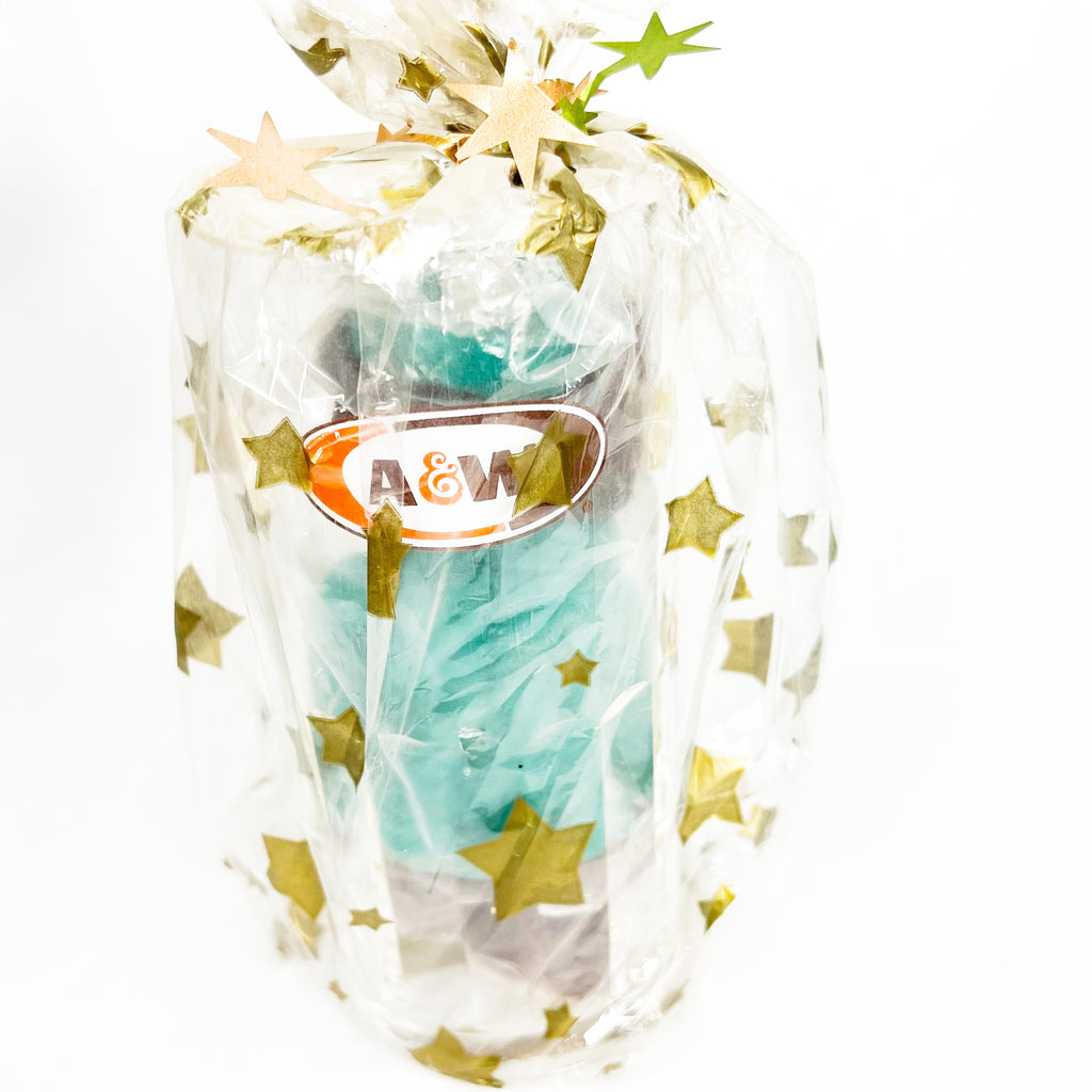 Vintage 1990’s A&W Root Beer Bear Plush And A&W MUG Gift Set