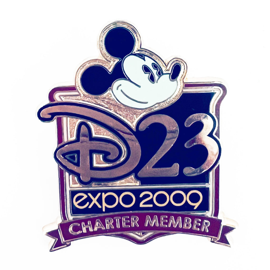 Disney D23 Expo Charter Member Mickey Limited Release Pin