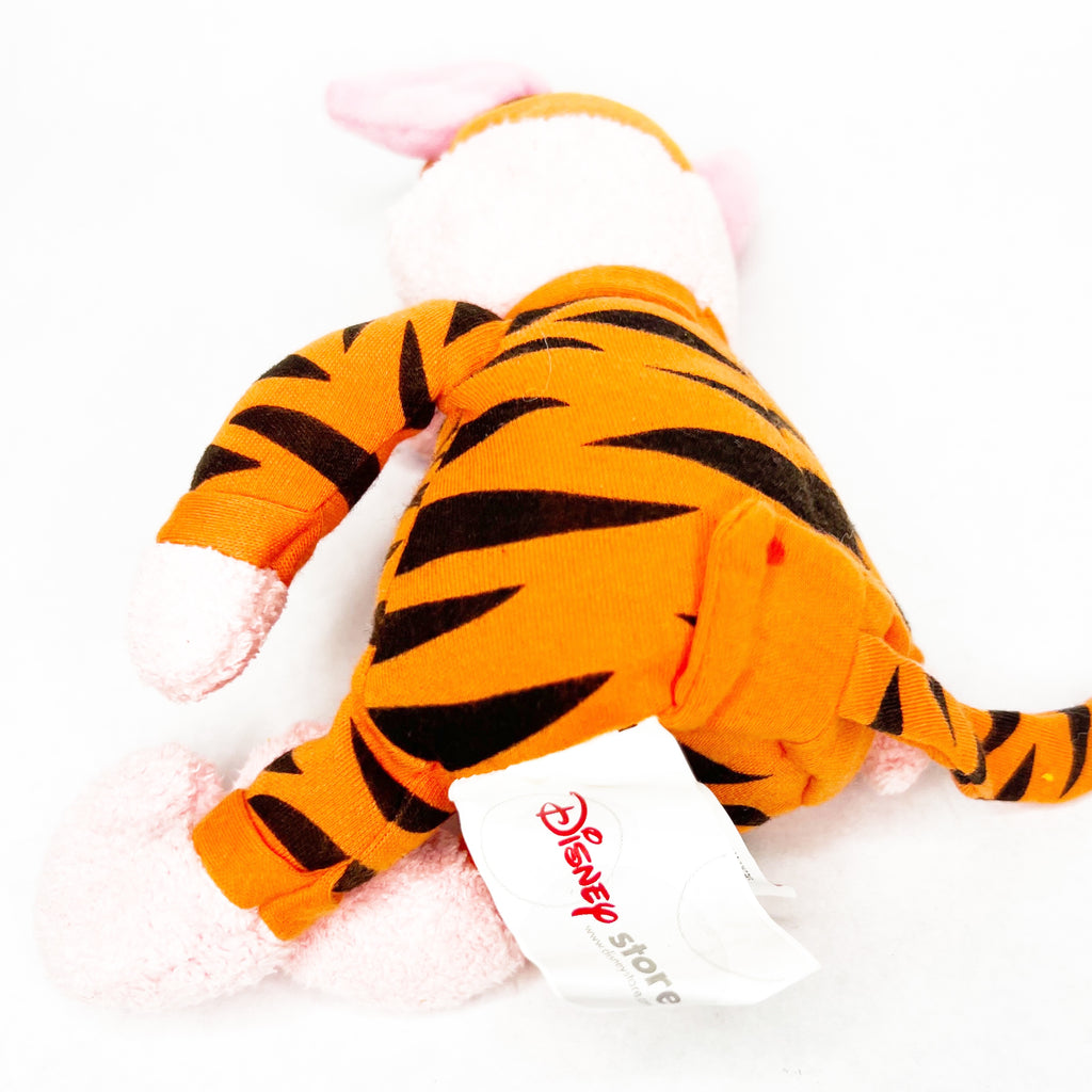 Disney Store Winnie The Pooh Piglet As Tigger Stuffed Animal Plush