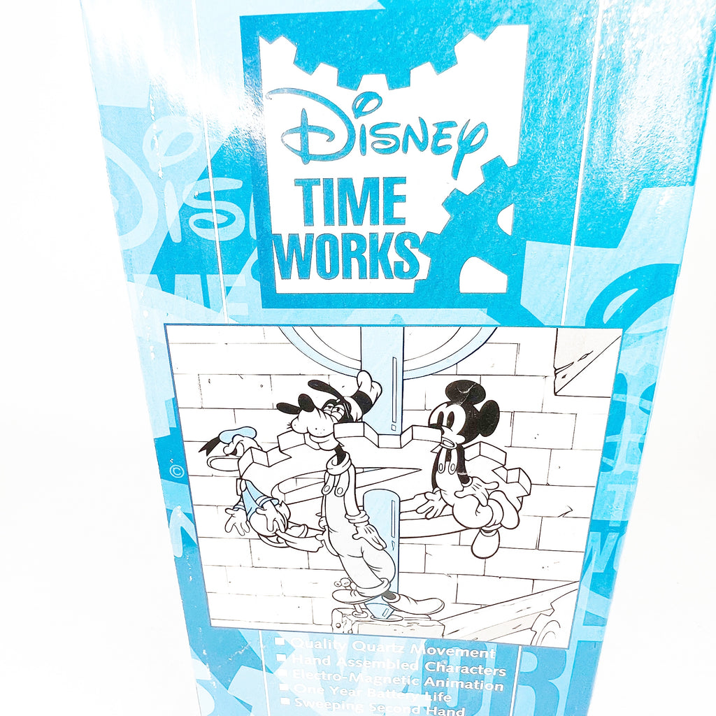 Disney Time Works Animated Action Vintage Clock