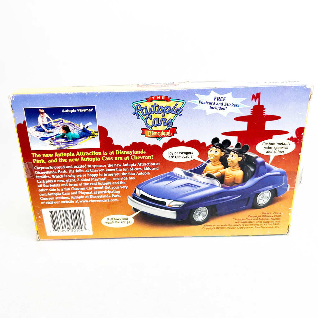 Vintage Disneyland The Autopia Cars The Chevron Cars Sparky Toy Car