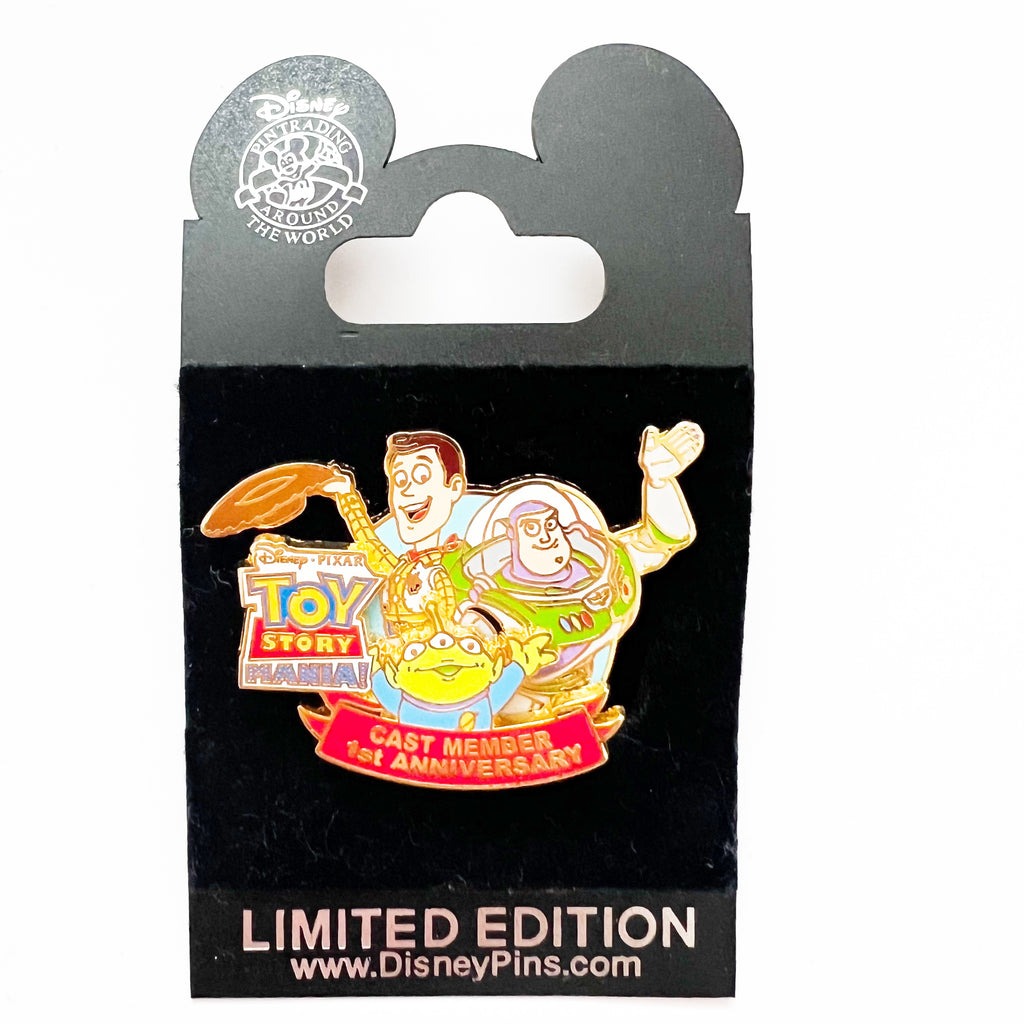 Disney Toy Story Mania Cast Member 1st Anniversary Little Green Man LE Pin