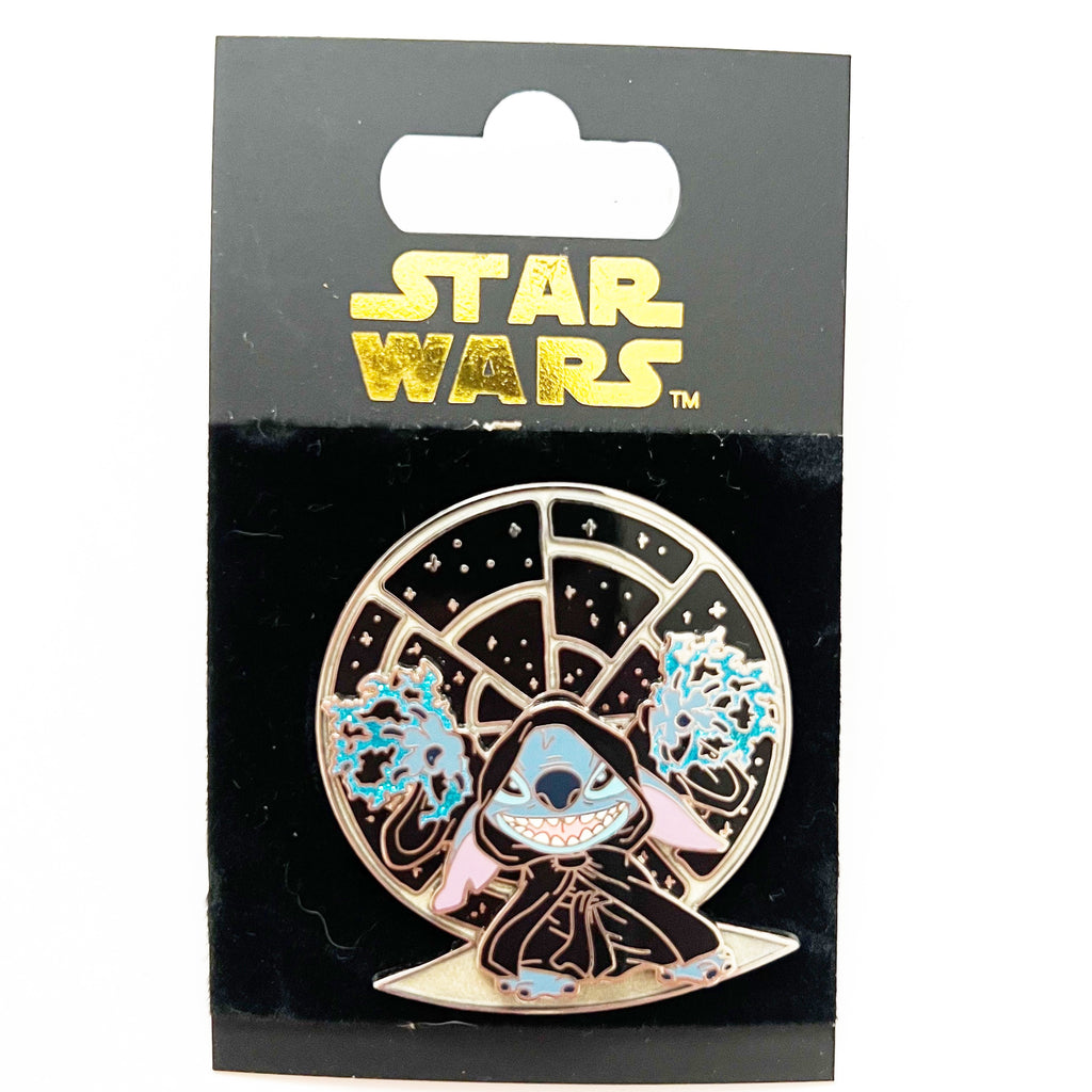 Star Wars Stitch As Emperor Palpatine Disney Pin